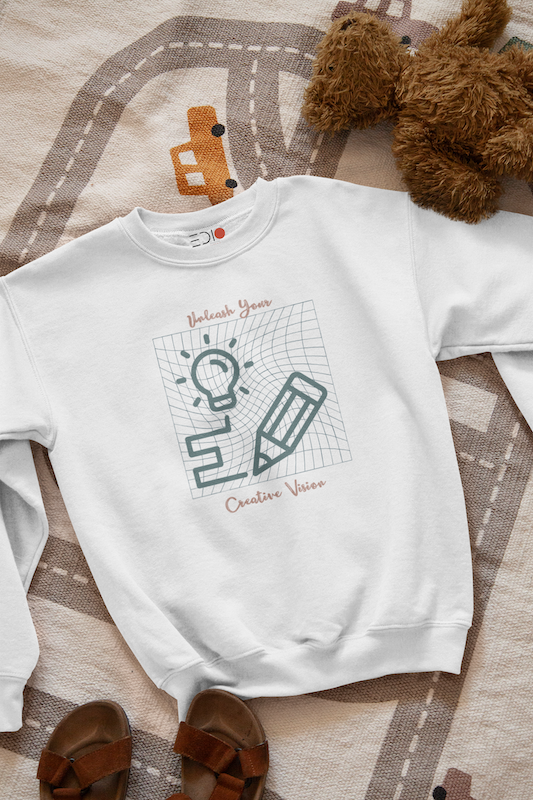 Make Your Own All Over Print Sweatshirt Kids Edi