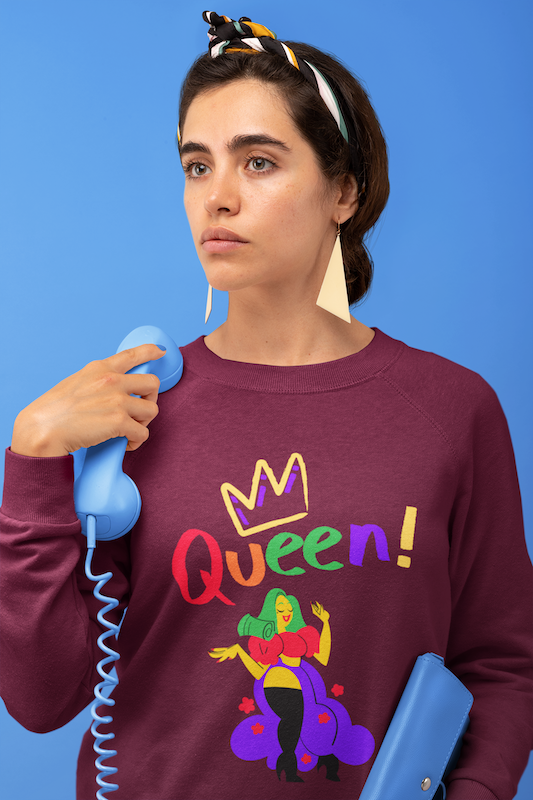 Queen Gender-Free Sweatshirt