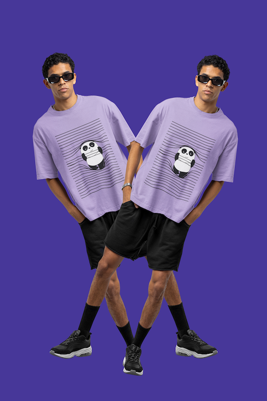 Peep Me Some Panda Men's T-Shirt