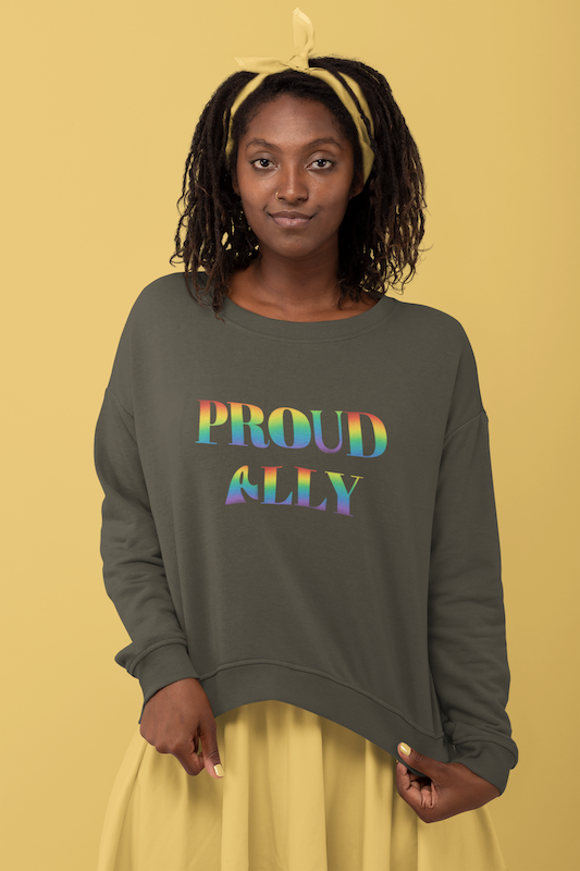 Proud Ally Gender-Free Sweatshirt