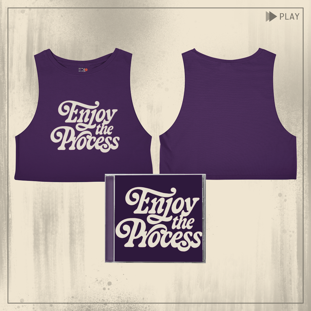 Enjoy The Process Crop Tank Top