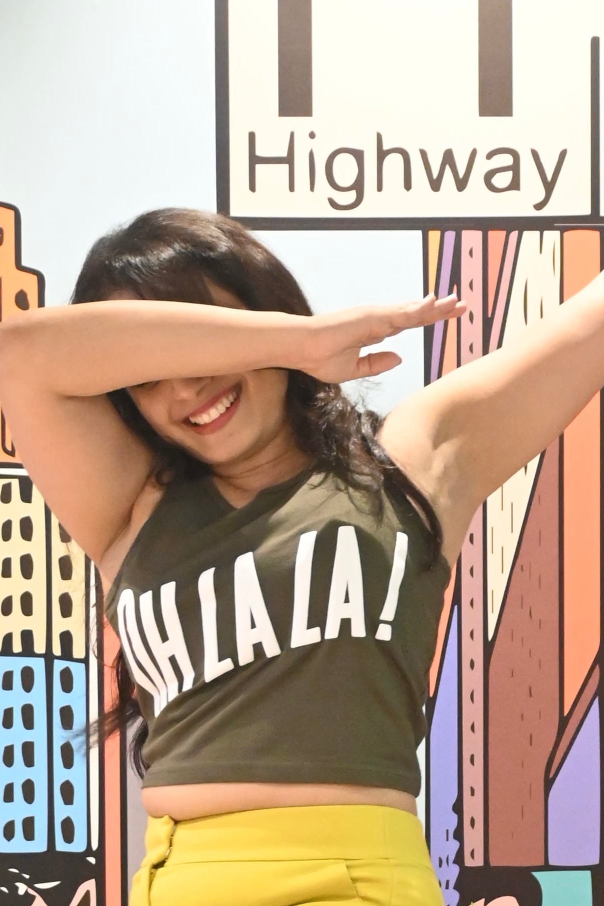 Oh La La! Crop Tank Top