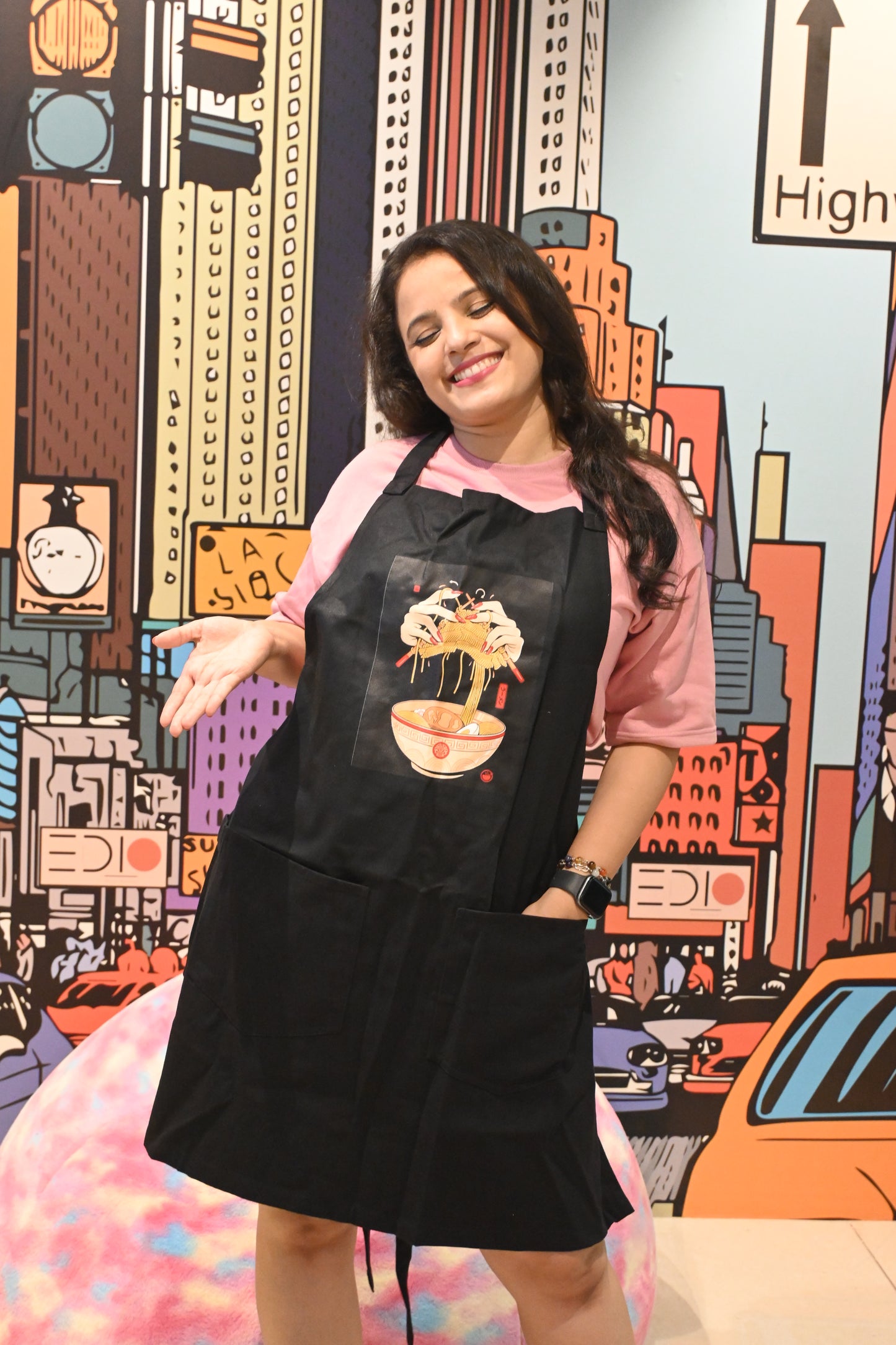 Sushi Unisex Apron with Pockets