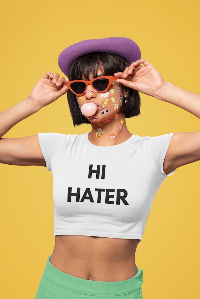 Hi Hater Crop Top