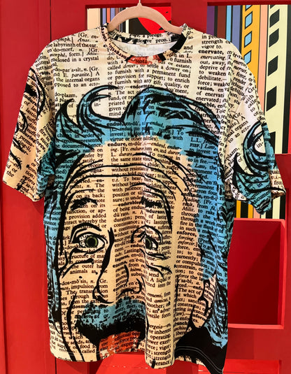 Einstein Unisex Oversized T-Shirt