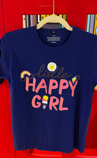 Little Happy Girl - Kids T-Shirt