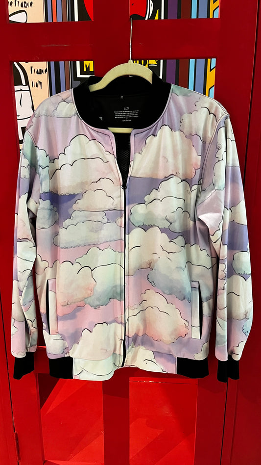 Clouds Unisex Bomber Jacket