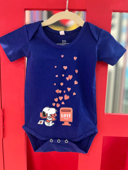 Mailbox Love Snoopy - Unisex Kids Romper