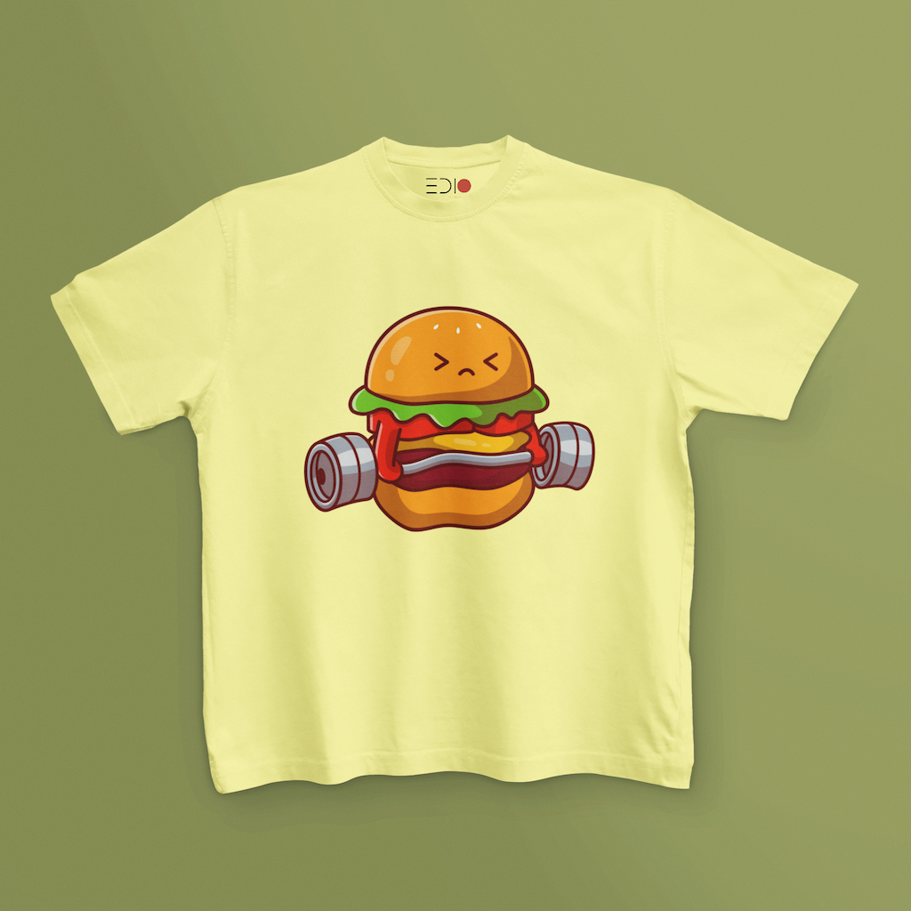 Lifting Weight Burger - Unisex Kids T-Shirt