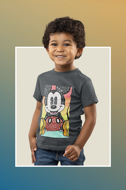 Relaxed Mickey - Unisex Kids T-Shirt