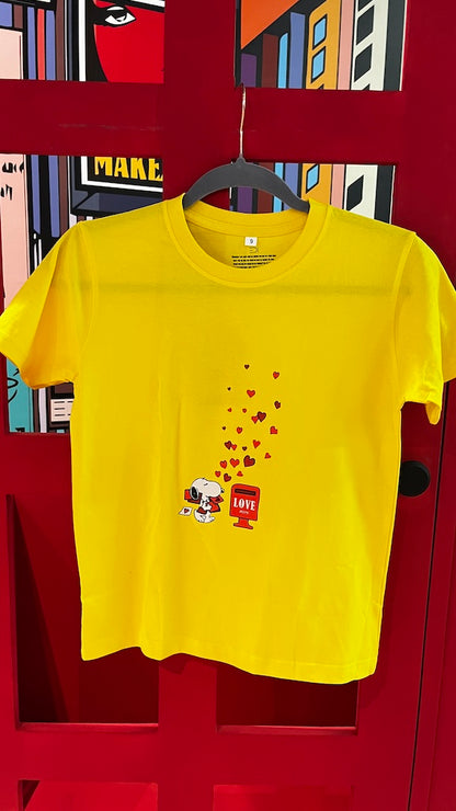 Mailbox Love Snoopy - Unisex Kids T-Shirt
