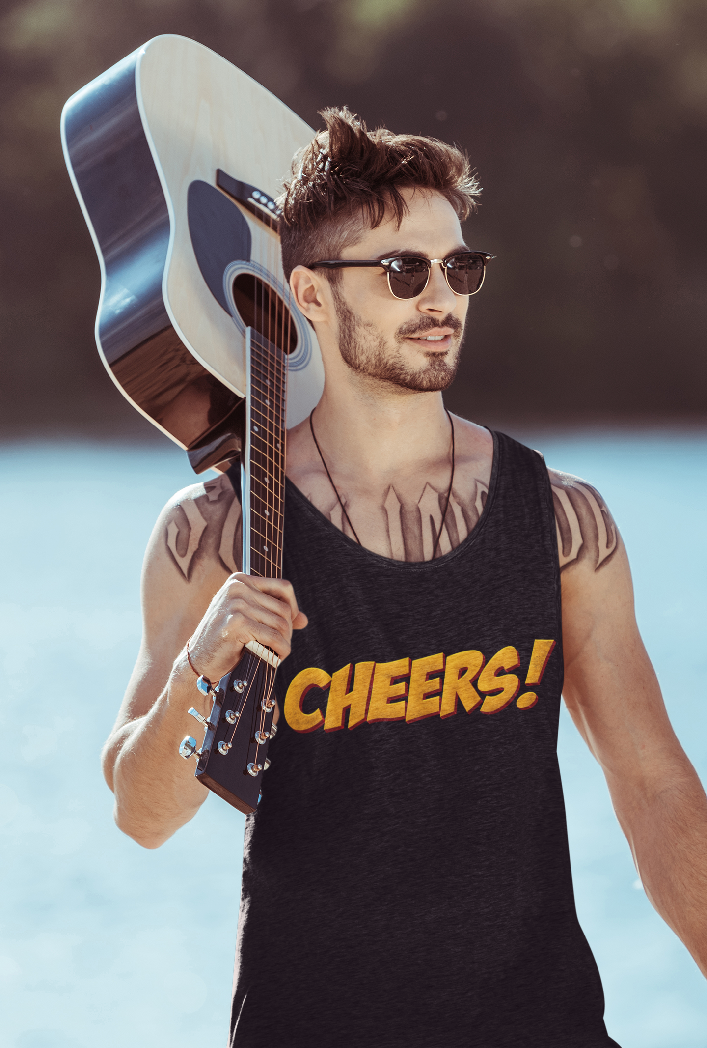 Cheers Men's Tank Vest