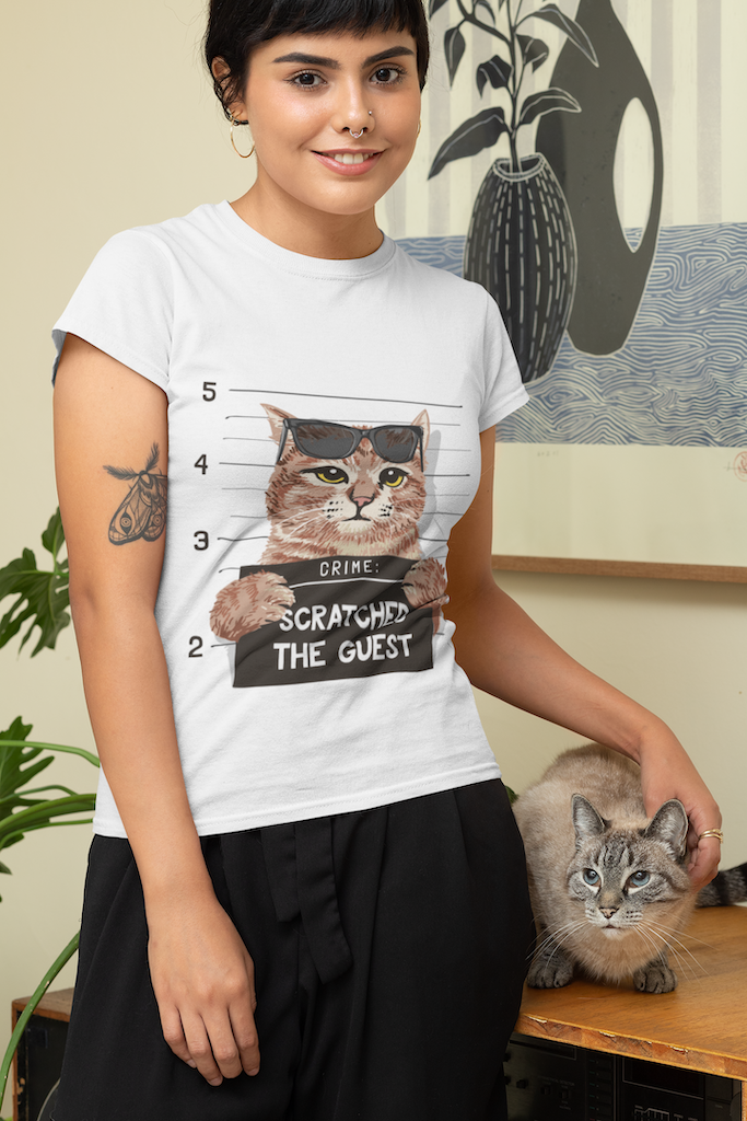 Scratched The Guests Women's T-Shirt