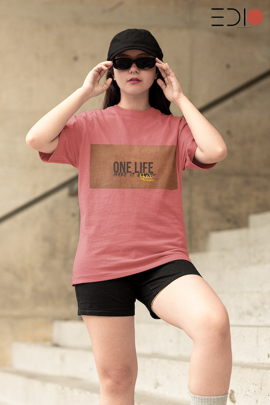 One Life Oversized Unisex T-Shirt