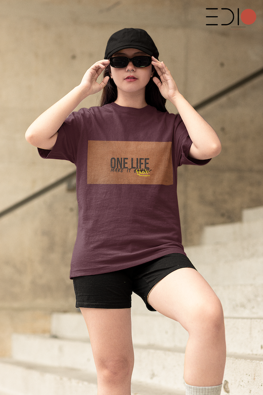 One Life Oversized Unisex T-Shirt