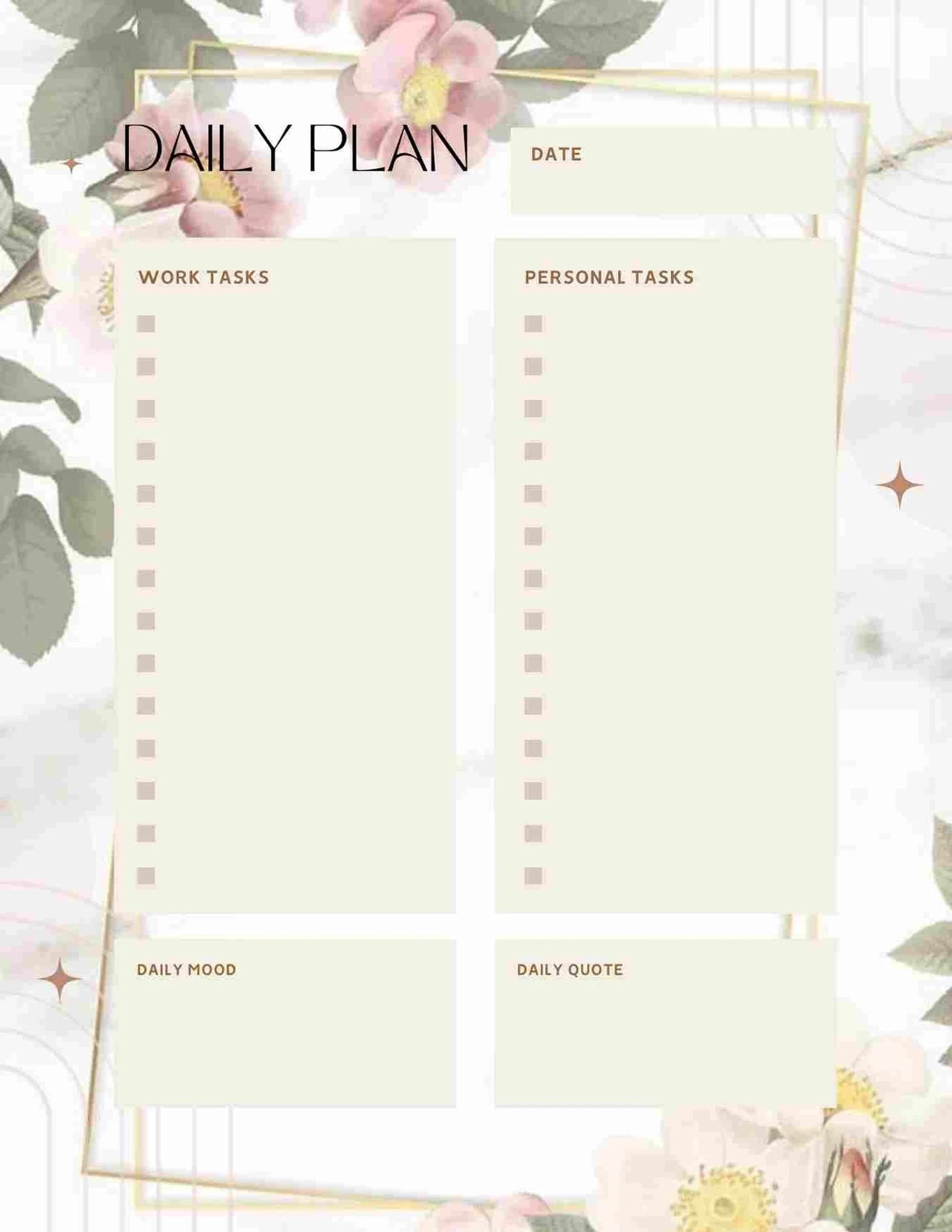 The Ultimate Printable Planner: Organize Your Life, Achieve Your Goals, and Live with Purpose Downloadable