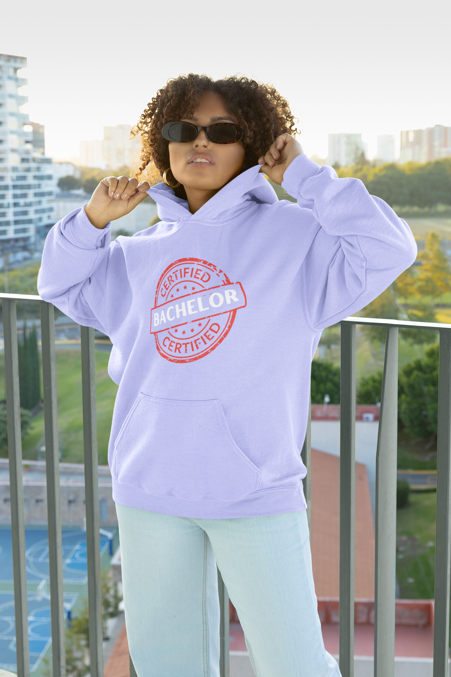 Certified Bachelor Women's Relaxed Fit Hoodie