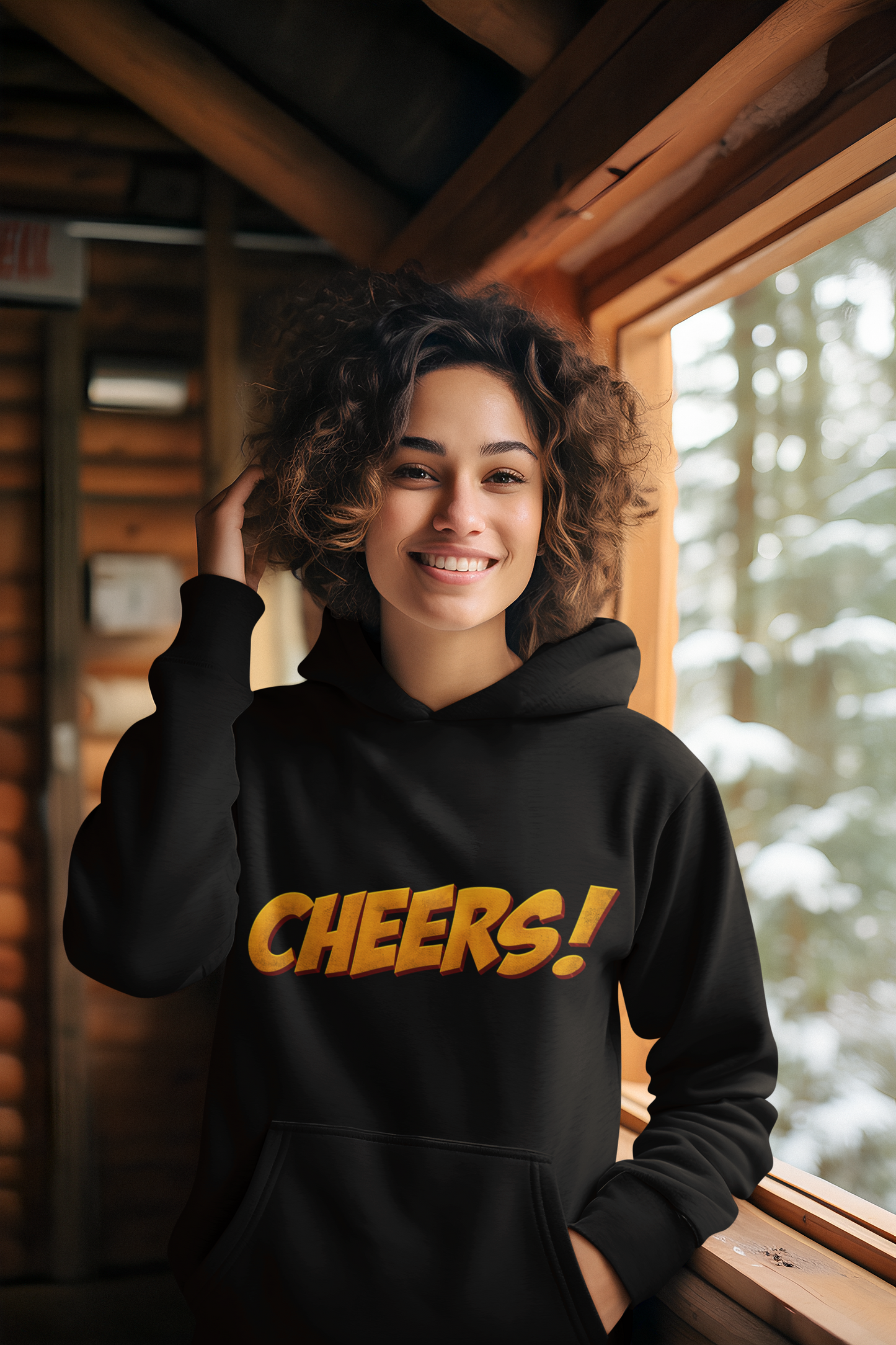 Cheers Women's Relaxed Fit Hoodie