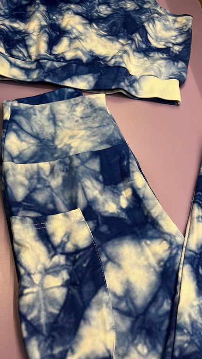 Tie-Dye Print Soft Sports Co-Ords