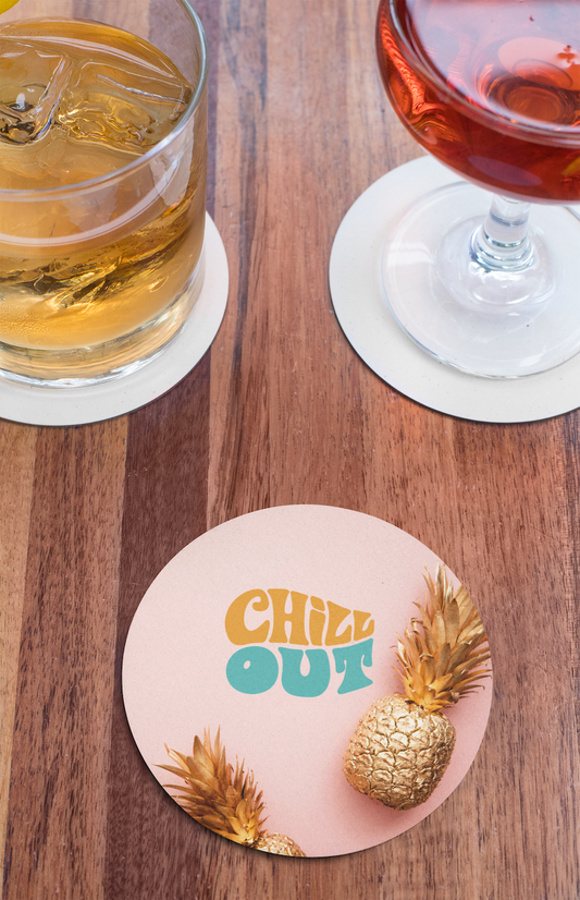 Chill Out Acrylic Coaster