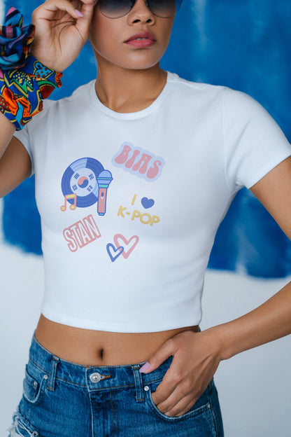 Stan K-Pop Crop Top