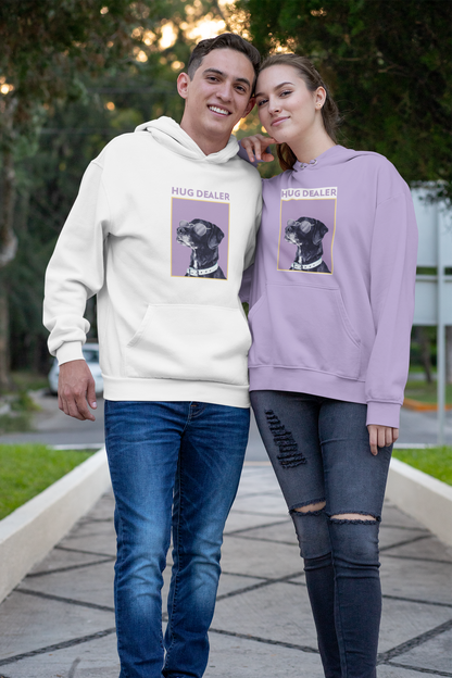 Hug Dealer Unisex Relaxed Fit Hoodie (Pack of 2)