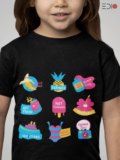 Hello Summer Unisex Toddler/Kids T-Shirt