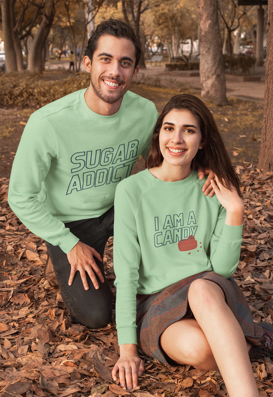 Sugar and Candy Unisex Relaxed Fit Sweatshirts (Pack of 2)