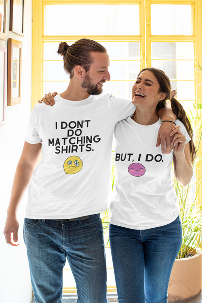 Matching T-Shirts Couple's T-Shirt (Pack of 2)